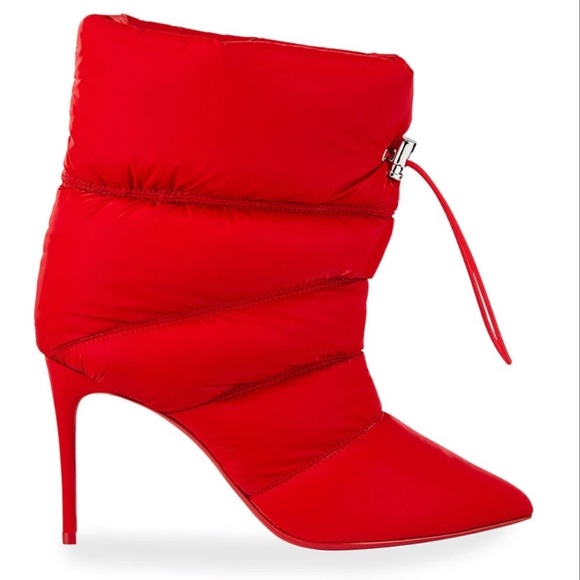 Christian Louboutin  Red Astro Pointue boots - Picture 2 of 9